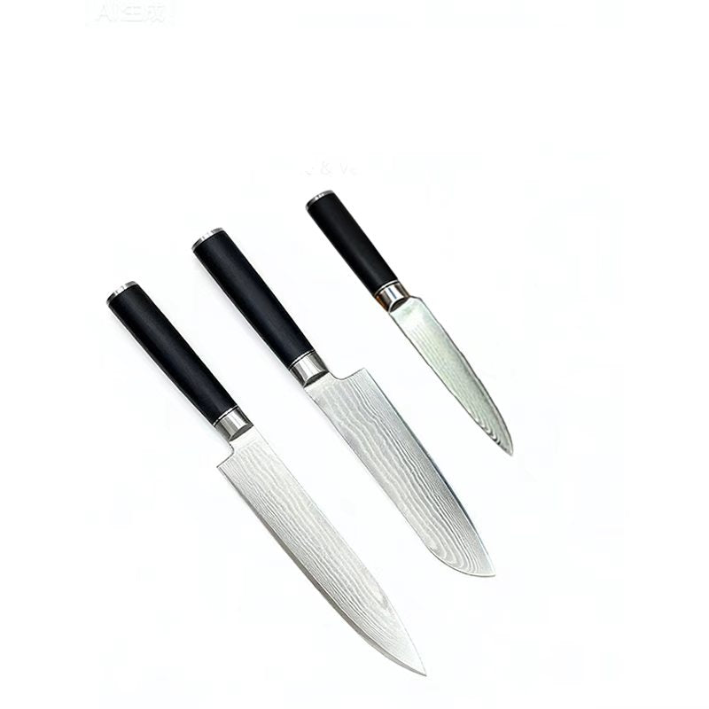 Damaskus knivsæt 3 knive